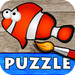 Ocean - Color Your Puzzle and Paint the Sea Fish Drawings - Coloring,